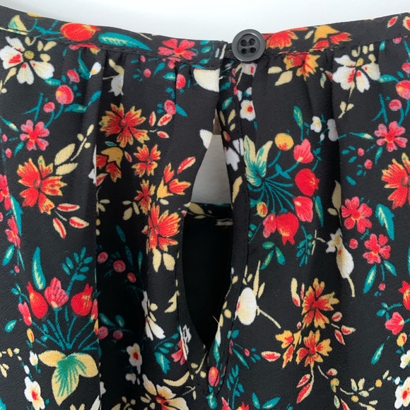 J. Crew Floral Long Sleeve Dress Lined - Picture 6 of 7